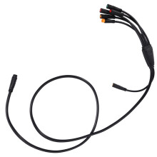2X 1T6 Waterproof Cable 9 Pins for Julet Ebike Extension Cable Electric Bicycle Connectors for Throttle, Brake, Display