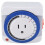 24 Hour Timer Socket Mechanical Program Timer  Socket 125v Wall Outlet Protector  Saveing(US Plug) 5