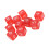 30PCS Dice Cubes 15.5mm Red 6-Sided Right-Angle 1