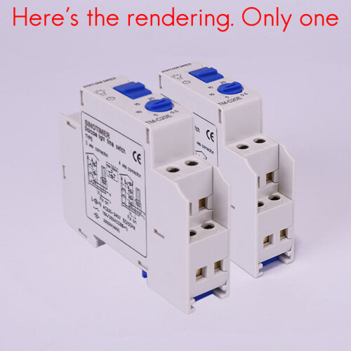 TM-C20E 20 Minutes Stair Light Delay Timer  Relay Normally Open Contact Ad Timer  Timer