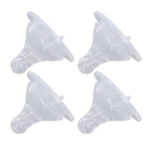 Silicone Baby Bottle Nipples 10pcs for 0-6 Months Soft & Durable 150ml