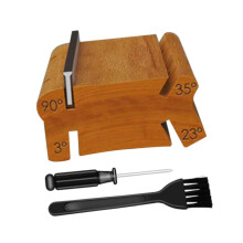 Professional Guitar Fret End Beveling File Set with 23 35 90 Degree Angles for Precise Edge Profiling
