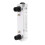 Black Adjustable Knob 0.1-1 GPM Panel Type Water Flow Meter LZM-15 5