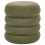 Beliani Pouffe SUMPTER Boucle Green 4