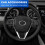 3PCS Steering Wheel Button Decorative Cover for  Camry 2018 2019 8Th Multimedia Accessories 3