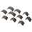 Leather  Tools Corner Round Hand Cutter Punch Leather Handmade  Tools Punching Hand 10Pcs Belt  Oval Shape 5