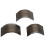 Leather  Tools Corner Round Hand Cutter Punch Leather Handmade  Tools Punching Hand 10Pcs Belt  Oval Shape 8
