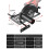 Hand Angle Grinder Converter to Cutter 40mm Depth Adjustable Grinder Bracket to Cutting Woodworking Table Tool 3