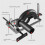 Hand Angle Grinder Converter to Cutter 40mm Depth Adjustable Grinder Bracket to Cutting Woodworking Table Tool 4