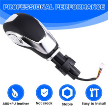 Car Automatics Transmission Gear Shifters Knob Shifter Lever for Focus Fiesta Ecosport 2013-2016 Electroplate