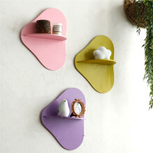 Colorful Wall Shelf Display Stand Plant Pot Rack Storage Rack Decorate Room Wall Decor Gift B