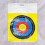 3X Range Archery Bag Target Replacement Cover with 2 Sides Easy to Transport Range Archery Target Cover A 6