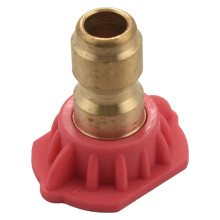 Tweede Verhaal Quick-Connect Mondstuktips voor Hogedrukreiniger, Zeep- en Spoelstraalstraal, Langeafstandsmondstuk, 1/4 Inch, 4000 Psi, 2-Pack