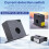 AC Current Transmitter AC Current Transducer Overload Protector Input AC 0-200A Output  0-10V SZT20-CH-10V 2