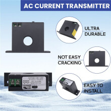 Transmisor de Corriente CA Transductor de Corriente CA Protector de Sobrecarga Entrada CA 0-200A Salida CC 0-10V SZT20-CH-10V