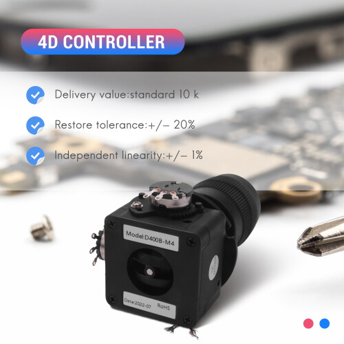 Electronic 4-Axis Joystick Potentiometer Button for JH-D400B-M4 10K 4D Controller with Wire for Industrial 2