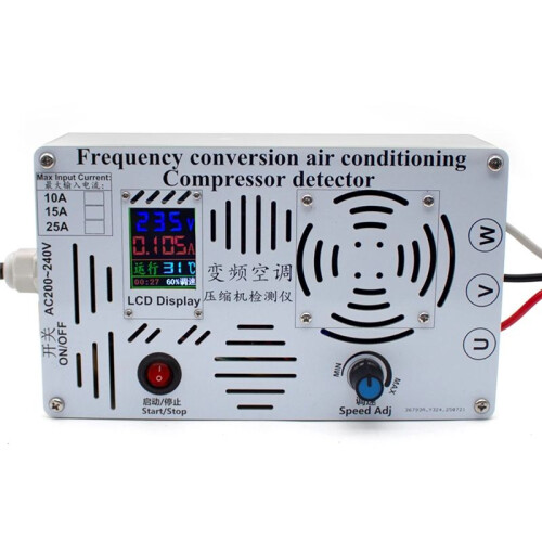 Frequency Conversion Air Conditioner Compressor Detector 1-5HP Inverter Air Conditioner Compressor Tester Tool EU PLUG