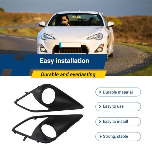 Front Fog Light Cover Bumper Frame Lamp Bezel for  GT86/Scion FR-S/for  BRZ 2013 - 2016 Car Accessorie 2