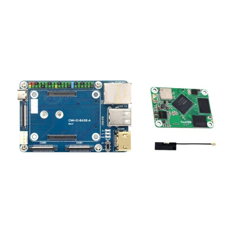 Core3566 Module Kit with Rockchip RK3566 Quad 64Bit Core Processor AI Core Board for Raspberry Pi CM4 2G US Plug 1