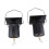 Solar Hanging Display Motor Rotating Small Motor Solar  Wind Spinner Motor Multi-Purposes Rotatable Hook 2Pcs 4