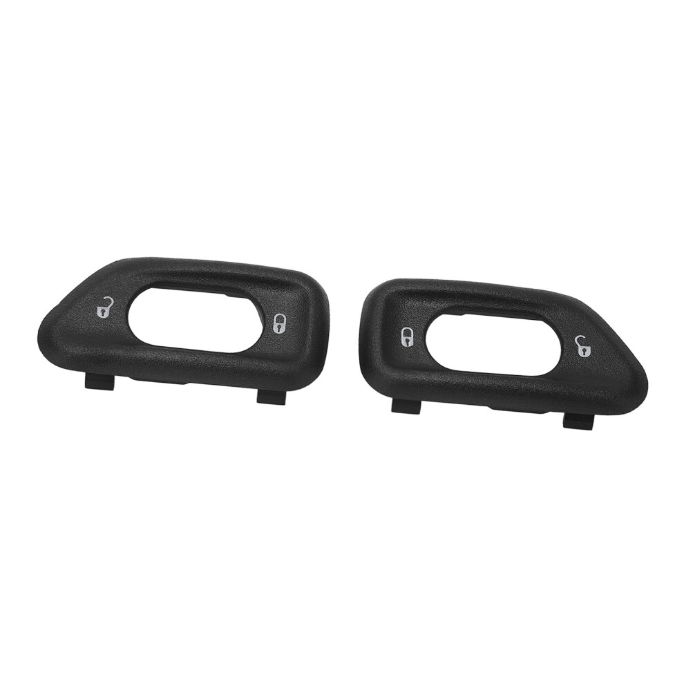 Jeep Wrangler Jk Door Lock Bezel Left Right Set 7055741244056