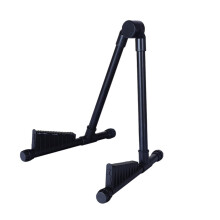 Guitar Stand with Secure Storage Cushioned Supports Foldable for Electric Guitar Bass Violin