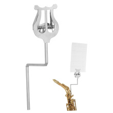 Alto Saxophone Music Stand Lightweight Durable for Marching Band and Practice Easy Sheet Access