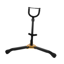 Foldable Alto Saxophone Stand with Non Skid Base, Compact Holder for Alto and Tenor Sax