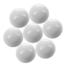 200 Pcs Marbles 16mm Glass Marbles Knicker Glass Balls Decoration Color Nuggets Toy Black and White