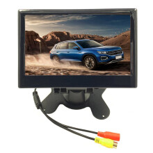 2X 12V-24V 7 Inch TFT LCD Kleuren HD-Monitor voor Auto CCTV Achteruitrijcamera Achteruitrijcamera Auto Elektronische Accessoires