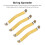 2Pcs Metal Guitar String Separator and Splitter Black Frets Polishing  Tool for Maintenance 5