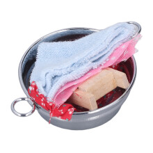 1:12 Mini Laundry Set with Washtub & Clothesboard, Lifelike Dollhouse Scene