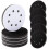 10 Pack Soft Density Interface Pads 5 Inch 8 Holes Hook and Loop Sponge Cushion Buffer Backing Pad Foam Interface Pads 5