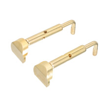 Violin Chinrest Metal Screws Set Small Replacement Clamps Durable Universal Fit Easy Install