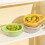 Hollow Drain Basket Kitchen Multifunctional Double-Layer Fruit and Vegetable Portable Basket Kitchen Storage A 8