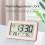 2X LED Digital Clock Electronic Digital Screen Desktop Clock for Home Office Backlight Snooze Data Calendar Clocks - 2