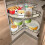 2 Pcs Shelf Liner Circle Kitchen Liners Kitchen Cabinet Liners Non Slip Non Skid Fridge Mats 7