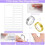 Sizer Adjuster for Loose Rings with  Size Measuring Tool,Plug-in  Guards Tightener  Size Adjuster Set 4