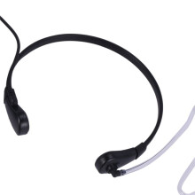 20X Throat Microphone Vibration Headset Earpiece for Two Way Radio Uv-5R Uv-82 Uv-B6 Bf-888S