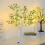 1pc 24LED Simulation Tree Light Holiday Shaped Tree Light Various Activity Scene Decoration Luminous Tree White 7