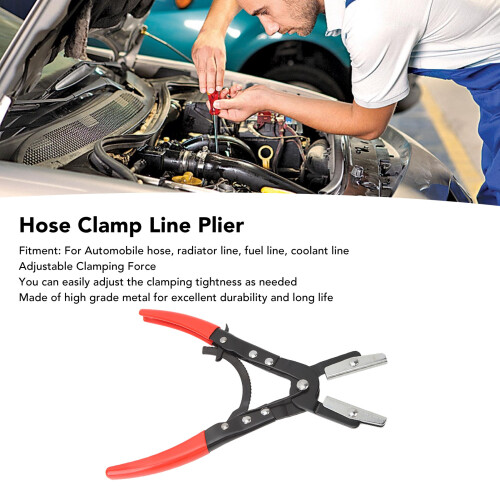 12in Adjustable Anti-Slip Hose Clamp Line Plier 2