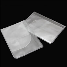 8 X Fashion Transparent Passport Holder Cover Case Travel Wallet Protector Folder