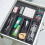 36 Pack Interlocking Drawer Organizer Tray, Multi-Purpose Desk Drawer Tray Organizer for Kitchen Bathroom Bedroom 7