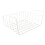 Under Shelf Storage Basket M White Iron Wire 8