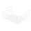 Under Shelf Storage Basket M White Iron Wire 7