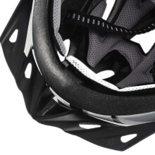 [Circunferencia de cabeza: 54 ~ 64cm] Estilo guapo! Ultraligero Casco de bicicleta para bicicleta de montana ir a trabajar ir a la escuel Negro +