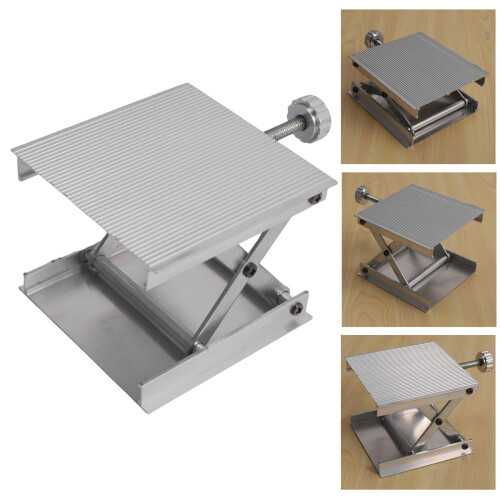 12/16 Wire Rack Horizontal Lifting Platform Adjustable Lifting Platform Supporting 360 Horizontal and Vertical 2