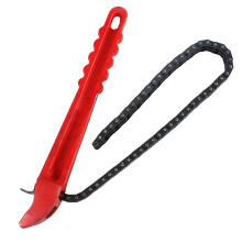 Chain Pipe Pliers Water Pipe Chain Wrench Water Heating Pipe Fittings Wrench Machine Filter Spanners Steel Wrench