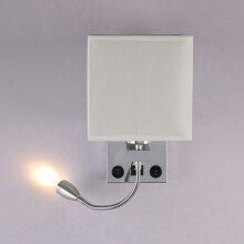 2X Modern LED Wall Lamp Bedside Bedroom Applique Sconce with USB Interior Headboard Home Hotel Wall Lights