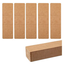 200 Stuks Bladwijzer Mouwen Hars Bladwijzer Houder DIY Bladwijzers Lege Display Kaarten voor Bladwijzer Verpakking Cadeau Decoratie